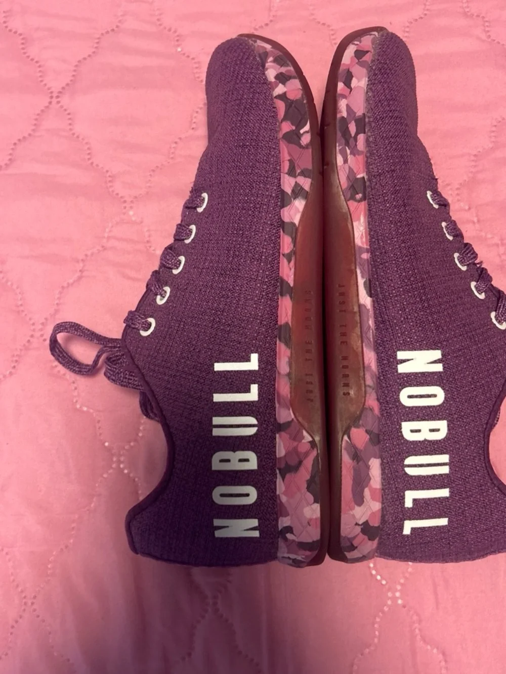 NOBULL Plum Knit Training Shoes